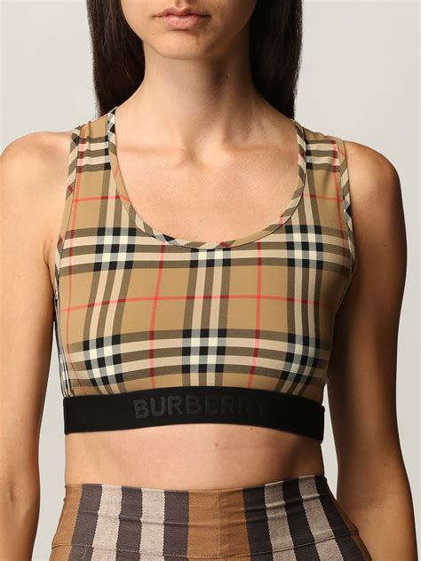 burberry crop tops|burberry silk sleeveless top.